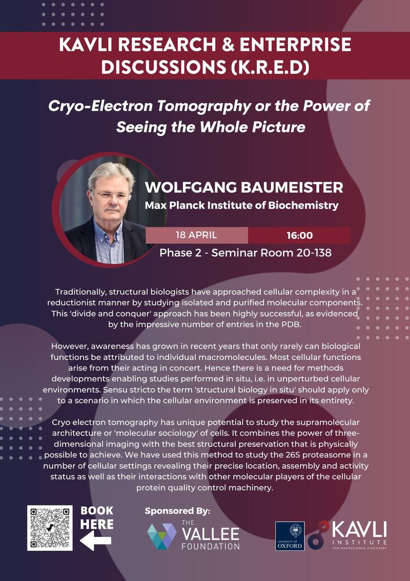 KRED Poster for Wolfgang Baumeister