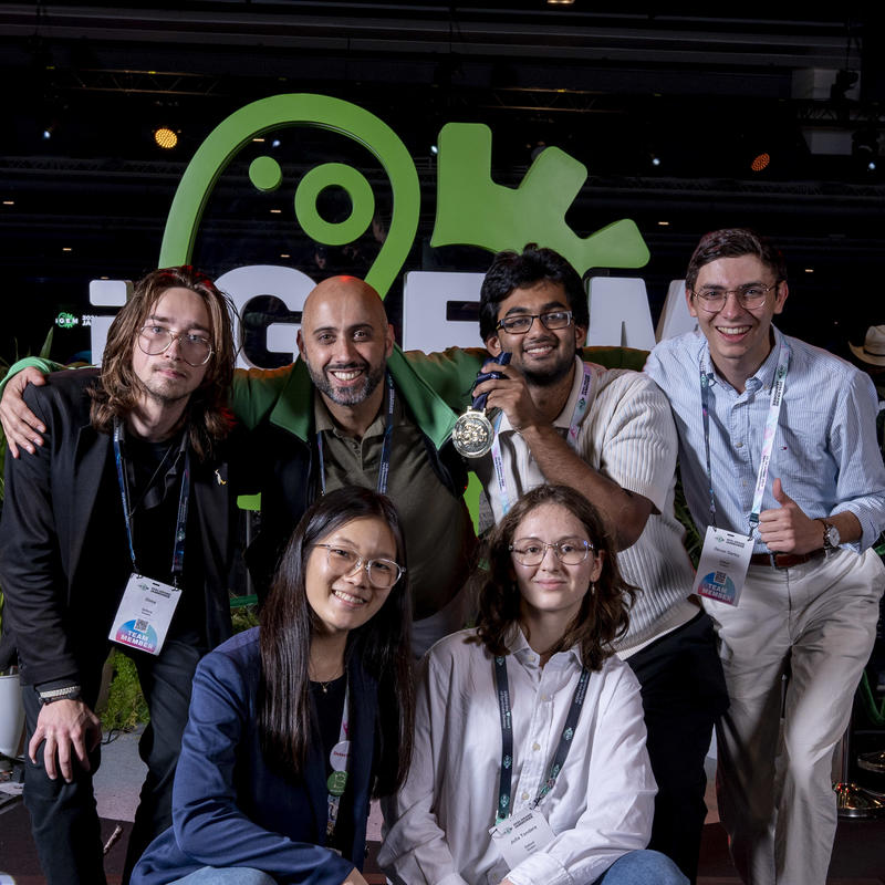 Photo of the winning team