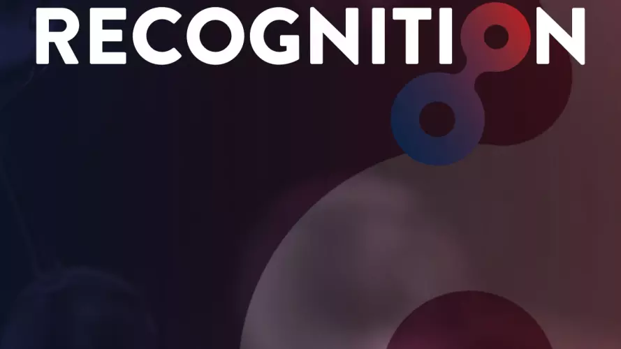 An image with "Recogniton" headline on a Kavli Institute branded background.
