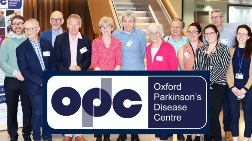 Group photo of OPDC and Parkinson's UK from their visit to Kavli. 