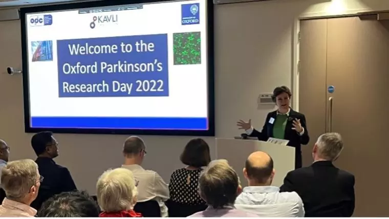 Professor Irene Tracey, Vice-Chancellor Elect of the University of Oxford, Warden of Merton College and Professor of Anaesthetic Neuroscience, opening the event.