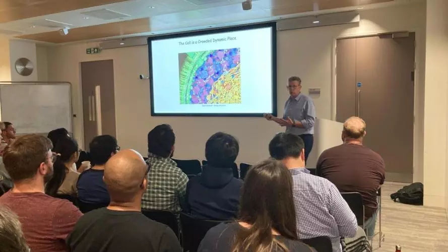 Tom Muir giving the KRED Talk